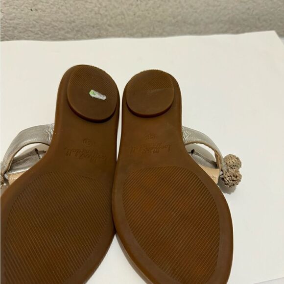 Loeffler Randall - Sosie Pom Pom Thong Sandals silver metallic - Picture 4 of 6